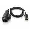 Adapter 13-pin trailer plug to cigarette lighter socket
