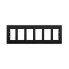 DIN mounting frame for radio slot suitable for 6x VERSIO...