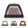 HeadON - Roof marking and multifunction light Position light white + direction indicator