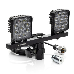 LightPole 6000 - 12V/24V light pole attachment - pre-assembled