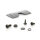 GX1700 Reversing light - extra flat - 1700lm - 12V/24V - 1500mm cable - approved