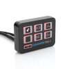 T6AL Switching unit - 6x4A - Switch/push button function with integrated relays