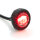 L8 Tail light red + warning light