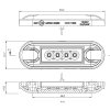 SLIM LED position and side marker light – classic or dark