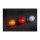 R40 Side marker and position light, round, 40 mm, with optional angle bracket