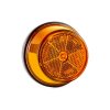 R40 side marker light with optional angle bracket YELLOW