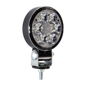 D90 Work light, round, focused, 1600lm, 12V-24V, 1.5m cable