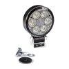 D90 Work light, round, focused, 1600lm, 12V-24V, 1.5m cable