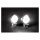 D90 Work light, round, wide beam, 1600lm, 12V-24V, 1.5m cable
