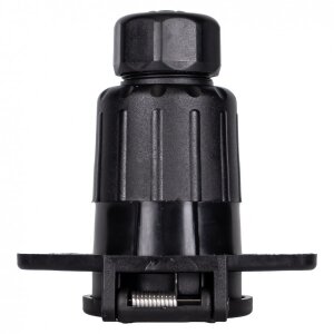 24V plastic socket, 7-pin, type N