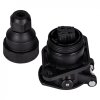 24V socket with screw connection, 15-pin