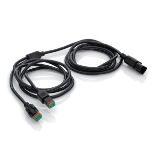 2-POLE SPLITTER 150cm -> 20cm + 150cm | for GERMAN DT | Y-splitter with cable