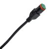 2-POLE SPLITTER 150cm -> 20cm + 150cm | for GERMAN DT | Y-splitter with cable