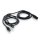 2-POLE SPLITTER 150cm -> 20cm + 150cm | for GERMAN DT | Y-splitter with cable