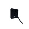 PLATORIX - LED Kennzeichenleuchte - 93,5x58mm - 12V/24V - mit rotem Positionslicht