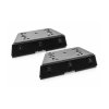 LMN Haltersatz Warnbalken Edelstahl schwarz - universal -...