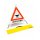 Folding sign with warning symbol - 70 cm - DRONE - reflective warning triangle