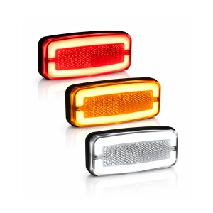 SLIM S Positions-/ Seitenmarkierungs- Rückleuchte mit Reflektor
