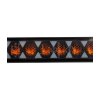LIZARD - LED Frontleuchte - 252×27 mm - 12V/24V - schmale Lightbar mit statischem Blinker, Bremslicht & Positionslicht
