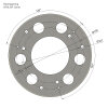 R65 Design rotating beacon BRILAR  - yellow - 3 points