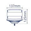 R65 FRESNEL rotating beacon - 1 point
