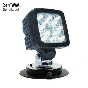 50W work light with magnetic base - 3m spiral cable