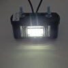 License plate light - black - 44 mm