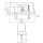 License plate light - incl. rear light - 44 mm