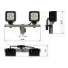 RescueLED 100 - 12V/24V light mast attachment - pre-assembled