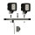 RescueLED 100 - 12V/24V light mast attachment - pre-assembled