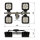 RescueLED 200 - 12V/24V light mast attachment - pre-assembled