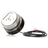 R65 Design rotating beacon BRILAR - clear/blue - 3 points