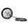 R65 Design rotating beacon BRILAR - clear/blue - 3 points