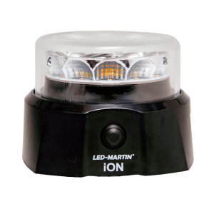 ION rechargeable rotating beacon - magnetic base - ECE-R65 clear/yellow