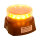 ION rechargeable rotating beacon - magnetic base - ECE-R65 clear/yellow