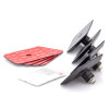 Adhesive mounting kit for warning bars - maintenance-free - DEKRA tested