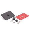 Adhesive mounting kit for warning bars - maintenance-free - DEKRA tested