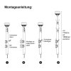 EXTEND telescopic rotating beacon - yellow