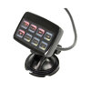 Universal control panel B8 - incl. relay station - illuminated - 8 switching/button functions