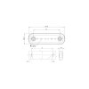 Interior light 12V 83.8 mm x 24.2 mm