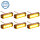 6MODUL rear warning system in accordance with §52 (11) StVZO for emergency vehicles