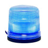 SESTO rotating beacon - 11 flash patterns - clear/blue - magnetic base