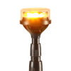 Telescopic rotating beacon EXTEND - blue / yellow switchable