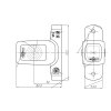 Marker light - white/yellow/red - short - both sides