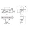 Work light - flat - 8W