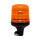 SESTO rotating beacon - 11 flash patterns - yellow - DIN mount