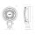 Work light ZELOR - 2000 lumens - round