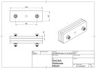 MAGMA LED light bar 140 cm with center section - yellow