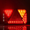 REFLECT LED rear light set with 5P bayonet connection for trucks or trailers | CAN-BUS version
