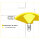 VISION180 - 180° beam angle - flash module - yellow - Class 2